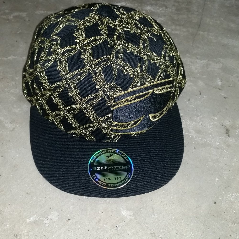 SRH Baseball Cap Hat Black and Gold NOS